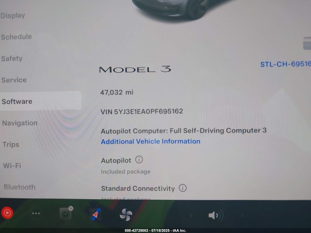2023 TESLA MODEL 3 5YJ3E1EA0PF695162 Photo 6