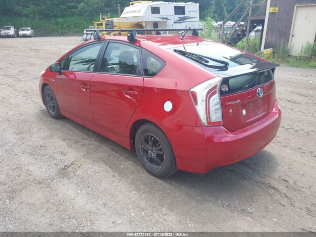 2012 TOYOTA PRIUS JTDKN3DU5C1480253 Photo 2
