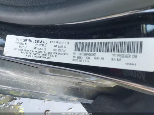 2015 CHRYSLER 200 1C3CCCBB0FN565062 Photo 8
