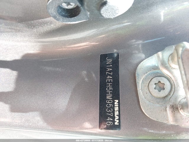 JN1AZ4EH5HM953746 Nissan 370Z