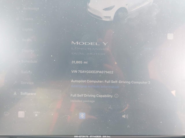 Tesla Model Y 2023 7SAYGDEE2PA071402 Image 7