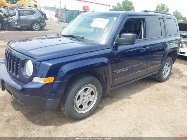 2017 Jeep Patriot Sport 4x4 მანქანა იყიდება აუქციონზე, vin: 1C4NJRBB4HD105456, აუქციონის ნომერი: 42729211