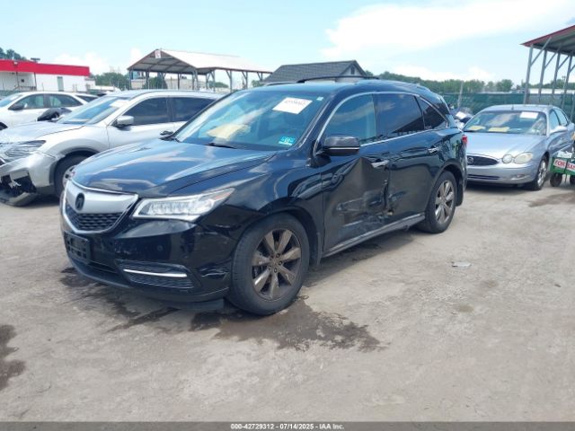 2014 ACURA MDX 5FRYD4H84EB024902 Photo 1