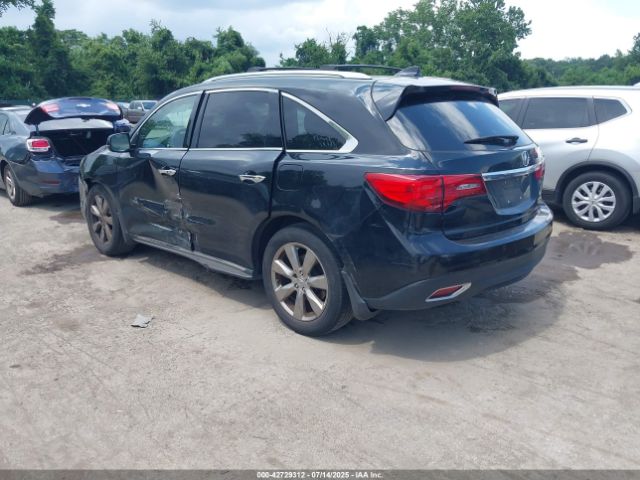 2014 ACURA MDX 5FRYD4H84EB024902 Photo 2