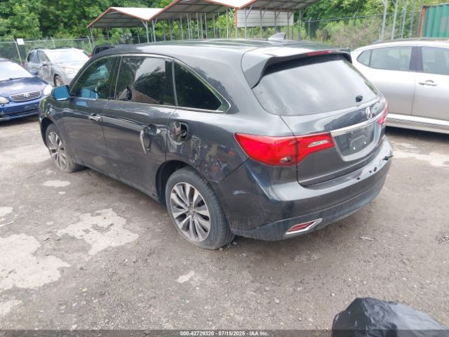 2016 ACURA MDX 5FRYD4H4XGB051893 Photo 2