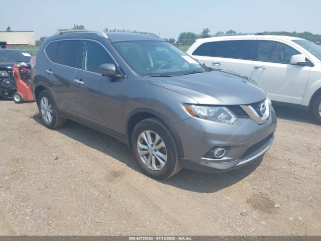 2016 NISSAN ROGUE KNMAT2MV5GP656709