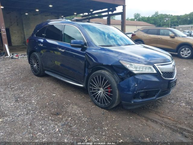 2014 ACURA MDX 5FRYD4H44EB004677