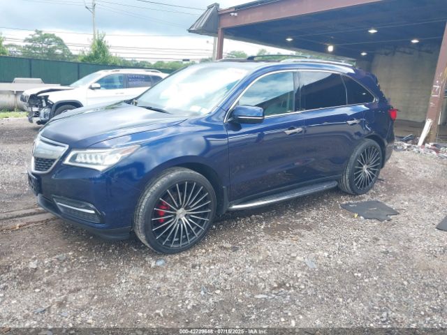 2014 ACURA MDX 5FRYD4H44EB004677 Photo 1