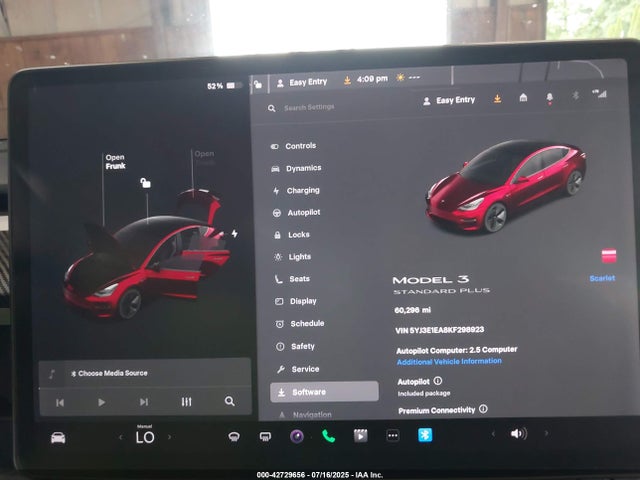 5YJ3E1EA8KF298923 Tesla 2019