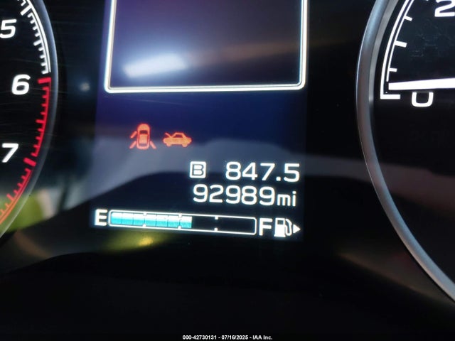 JF2SKASC7LH530909 Subaru naturally aspirated u5