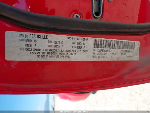 2016 DODGE DART 1C3CDFBAXGD652366 Photo 8