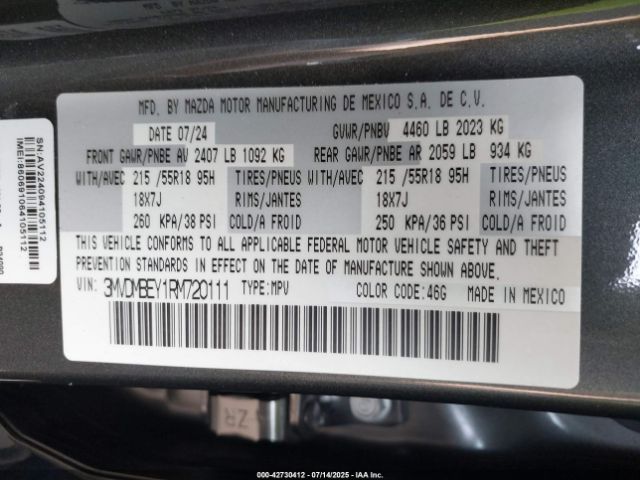 2024 MAZDA CX-30 3MVDMBEY1RM720111 Photo 8