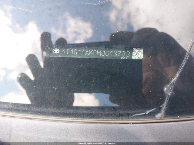 4T1G11AK0MU613733 Toyota a25a-fks