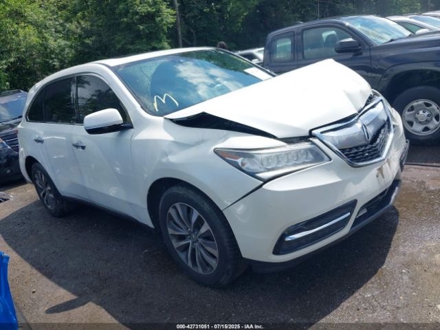 2016 ACURA MDX 5FRYD4H44GB061139 Photo 0
