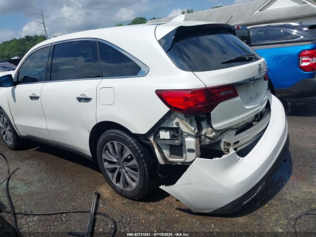 2016 ACURA MDX 5FRYD4H44GB061139 Photo 2