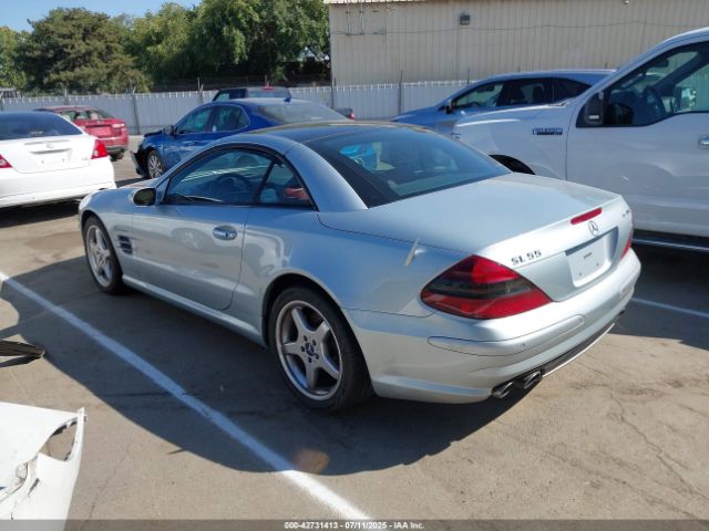 2004 MERCEDES-BENZ SL 55 AMG WDBSK74F64F077726 Photo 2