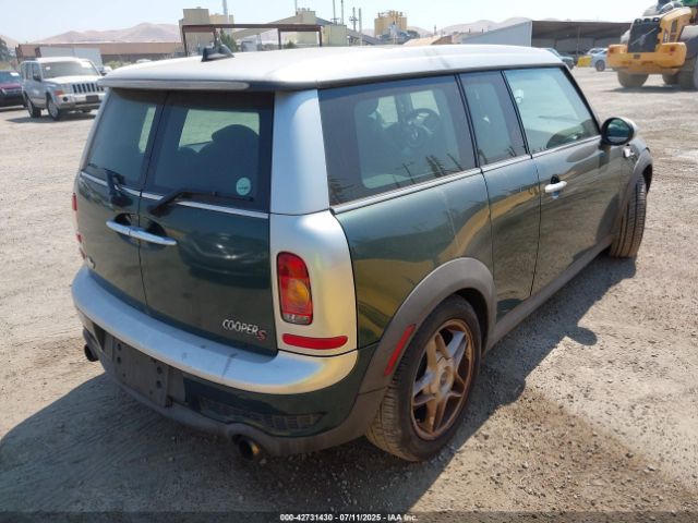2008 MINI COOPER S CLUBMAN WMWMM33598TP87598 Photo 3