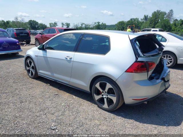 2015 VOLKSWAGEN GOLF GTI 3VWTT7AU0FM061981 Photo 2