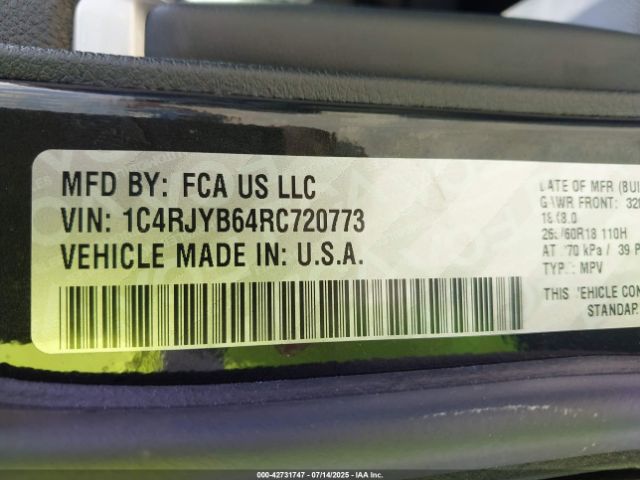 2024 JEEP GRAND CHEROKEE 4XE 1C4RJYB64RC720773 Photo 8