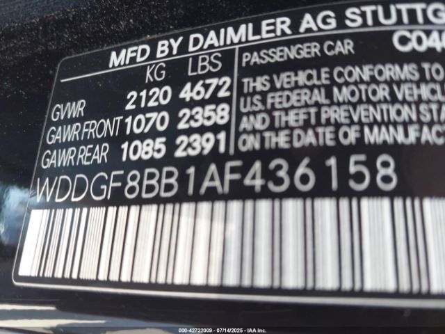 2010 MERCEDES-BENZ C 300 WDDGF8BB1AF436158 Photo 8