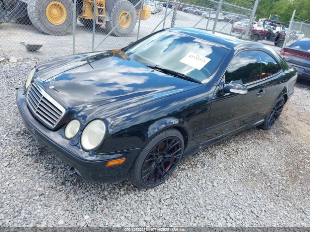 2002 MERCEDES-BENZ CLK 430 WDBLJ70G32T110122 Photo 1