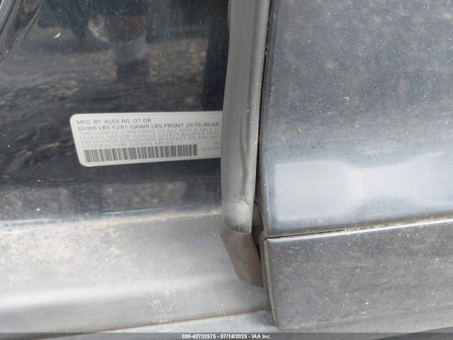 2008 AUDI A6 WAUDH74F58N100169 Photo 8