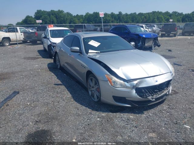 2014 MASERATI QUATTROPORTE ZAM56RRAXE1116842