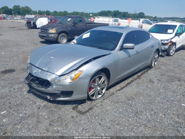 2014 MASERATI QUATTROPORTE ZAM56RRAXE1116842 Photo 1