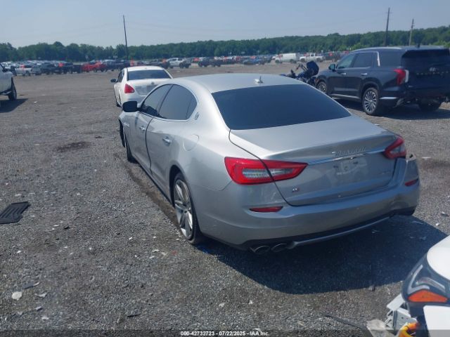 2014 MASERATI QUATTROPORTE ZAM56RRAXE1116842 Photo 2