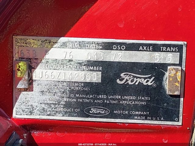 1964 FORD GALAXIE 4J66Z142860 Photo 8