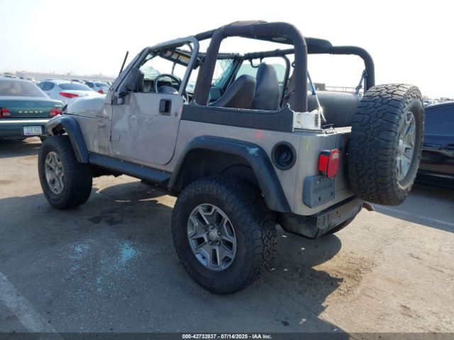 2000 JEEP WRANGLER 1J4FA49S3YP734387 Photo 2
