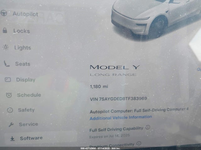 2026 TESLA MODEL Y 7SAYGDED8TF383969 Photo 6