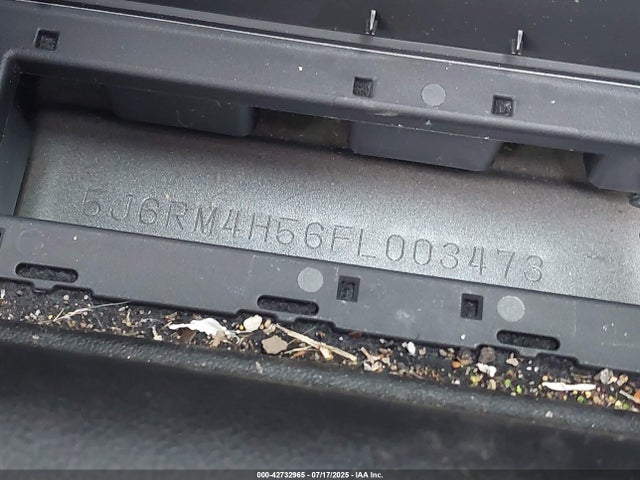 Honda k24w9 2015 5J6RM4H56FL003473 Image 9