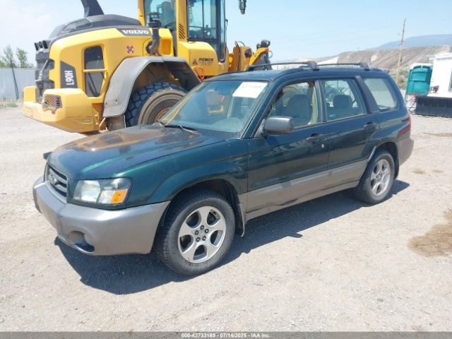 2003 SUBARU FORESTER JF1SG65623G720874 Photo 1