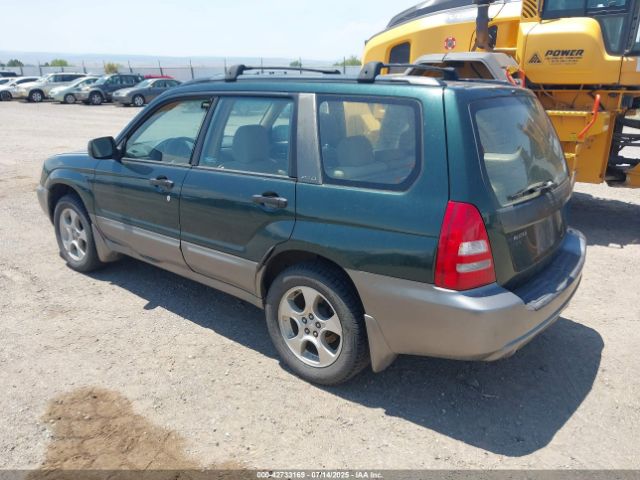 2003 SUBARU FORESTER JF1SG65623G720874 Photo 2