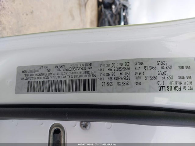 Jeep Cherokee 2019 1C4PJMJX9KD375847 Image 9