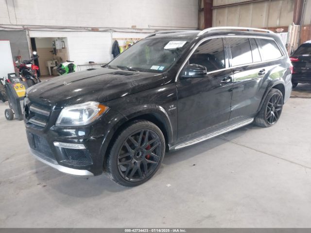 2015 MERCEDES-BENZ GL 63 AMG 4JGDF7EE9FA444554 Photo 1