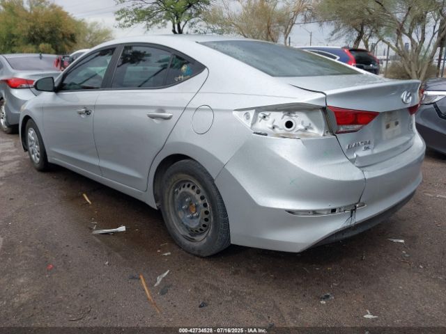 2018 HYUNDAI ELANTRA 5NPD74LF4JH275041 Photo 2
