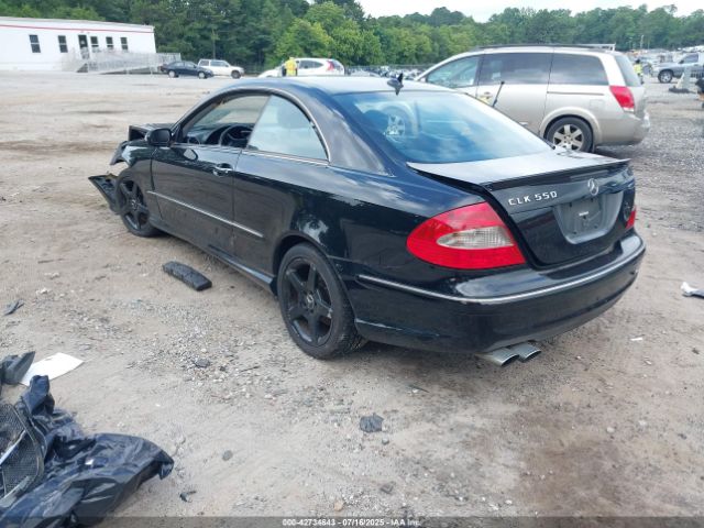 2007 MERCEDES-BENZ CLK 550 WDBTJ72H07F209878 Photo 2