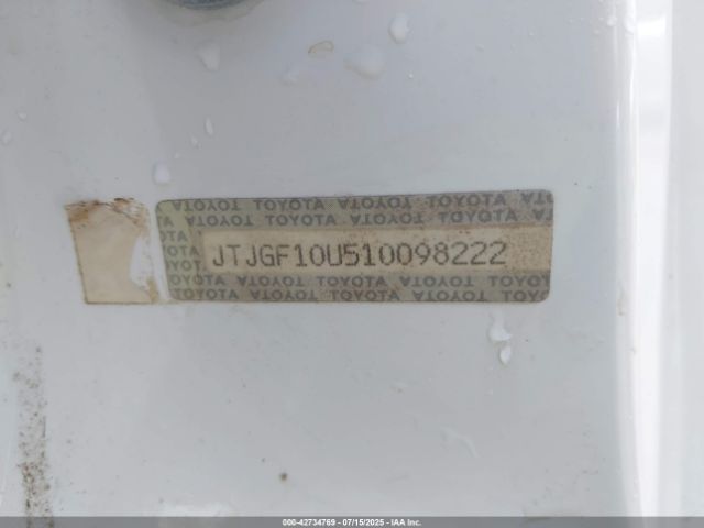 2001 LEXUS RX 300 JTJGF10U510098222 Photo 8