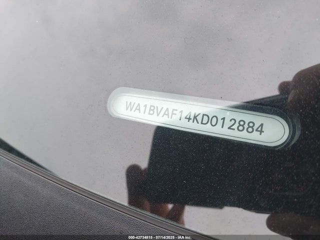 2019 AUDI Q8 WA1BVAF14KD012884 Photo 8