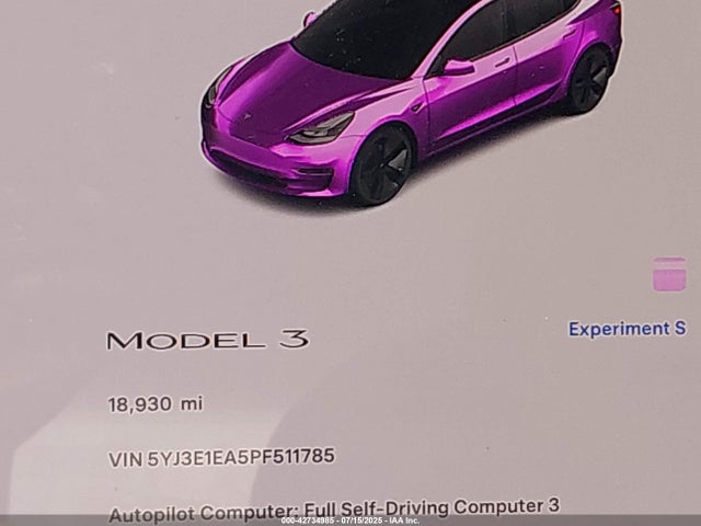 2023 TESLA MODEL 3 5YJ3E1EA5PF511785 Photo 6