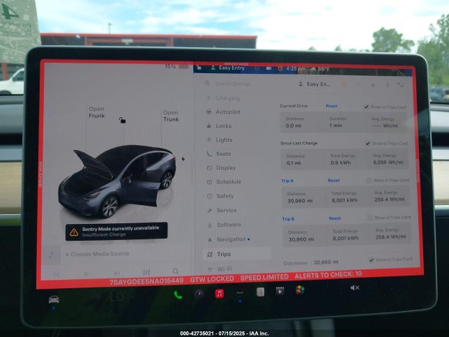 2022 TESLA MODEL Y 7SAYGDEE5NA015449 Photo 6