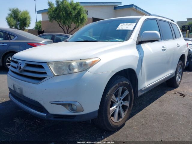 2013 TOYOTA HIGHLANDER 5TDZK3EH7DS128272 Photo 1