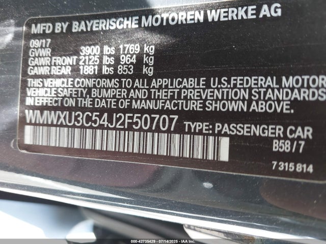 2018 MINI HARDTOP WMWXU3C54J2F50707 Photo 8