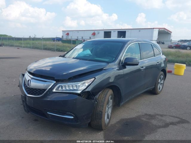 2016 ACURA MDX 5FRYD3H28GB002359 Photo 1