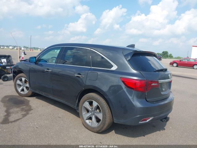 2016 ACURA MDX 5FRYD3H28GB002359 Photo 2
