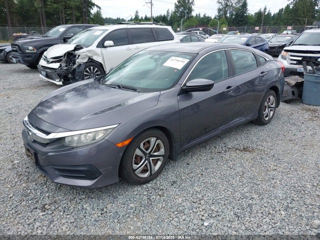 Honda Civic Lx 2017 2HGFC2F53HH541892 Image 2