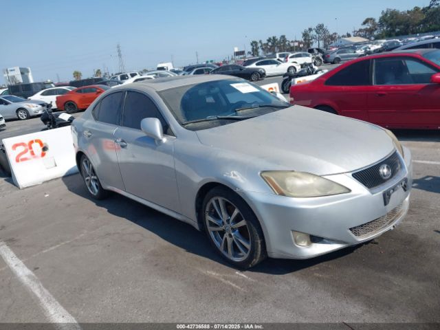 2007 LEXUS IS 250 JTHBK262875038949
