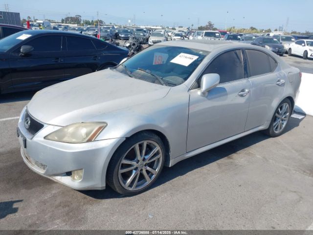 2007 LEXUS IS 250 JTHBK262875038949 Photo 1